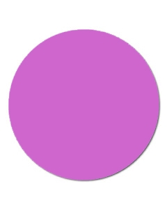 Purple Solid Label | 3/4" Circle Dissolve It | 1000/Roll